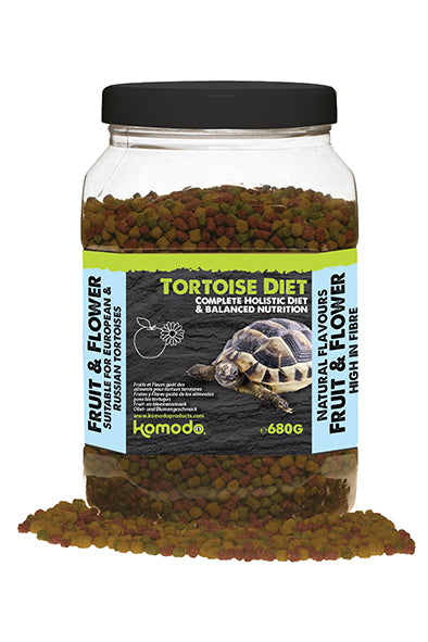 Komodo Tortoise Diet Fruit & Flower 680g