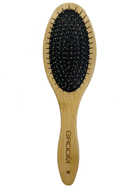 Eco Groom Bamboo Pin Brush