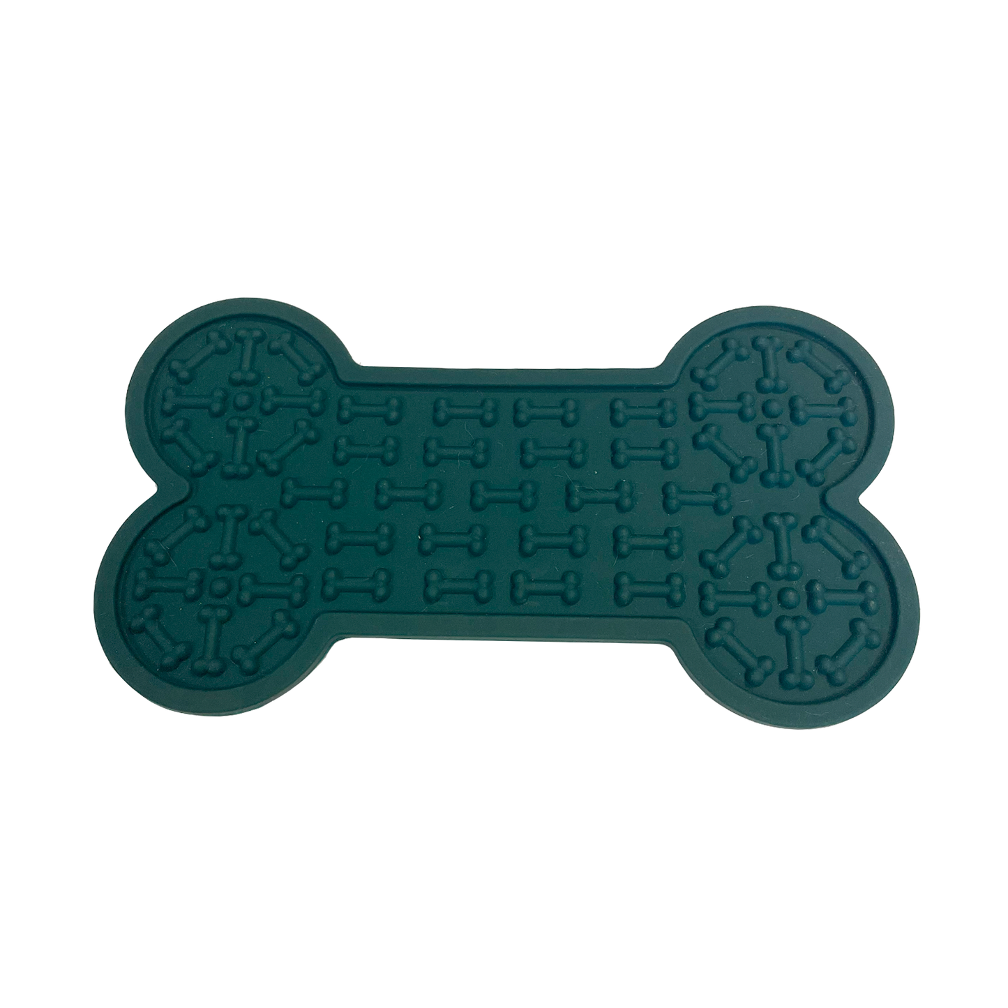 Pet Platter Lick Mat - Blue Bone Lge