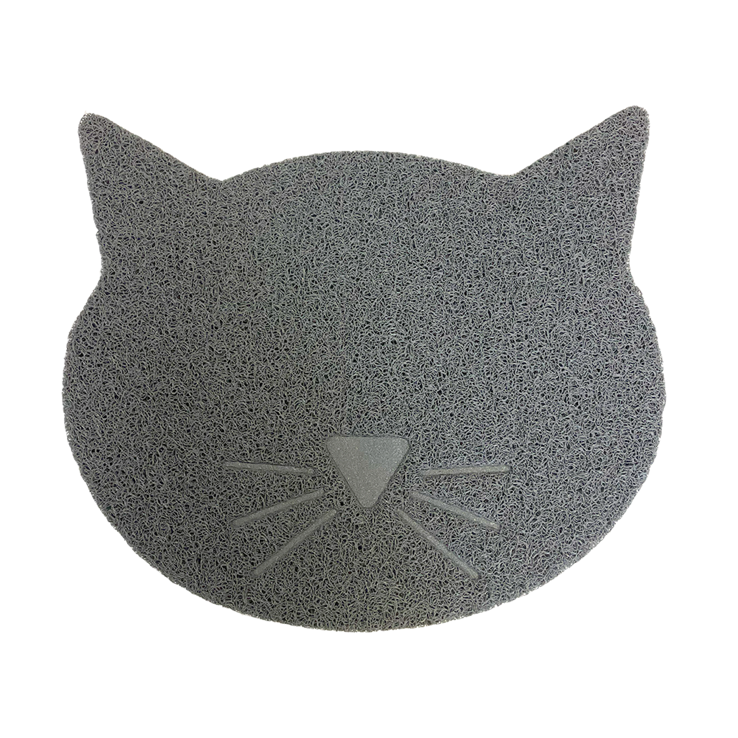 Happy Pet Cat Feeding Mat Grey Lge