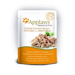 Applaws Cat Pouch Chicken With Beef In Jelly 70g