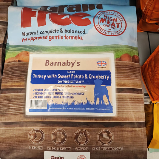 Barnabys Senior Turkey 6Kg