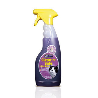 Johnson's Clean 'N' Safe Litter Tray 500ml