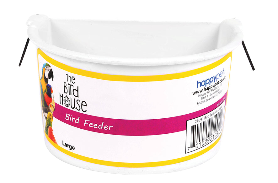 Happy Pet Bird Feeder - Lge
