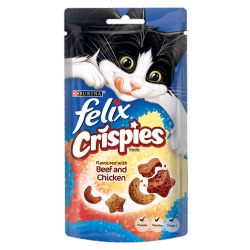 Felix Crispies Beef And Chicken 45g