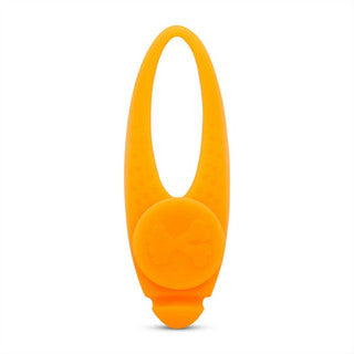 Animal Instincts Flashing Safety Clip Silicone Blinker Orange