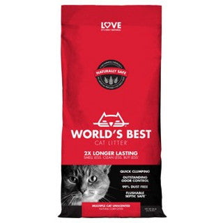 Worlds Best Cat Litter Multi Cat Unscented 12.7kg