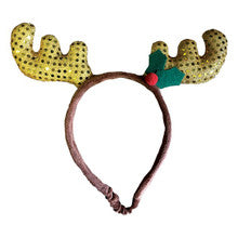 Happy Pet Glitter Antler Headband S/M