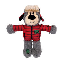 KONG Holiday Wild Knots Bear Assorted Medium Large