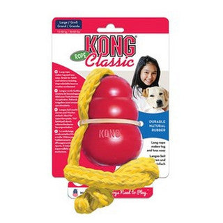 KONG Classic With Rope L