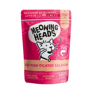 Meowing Heads So-fish-ticated Salmon 100g