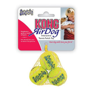 KONG Air Squeaker Tennis Ball (3Pk) XSmall