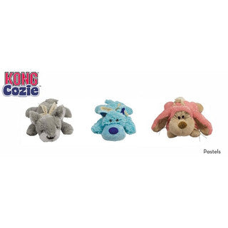 KONG Plush Cozies - Pastels Medium x 1 Assorted