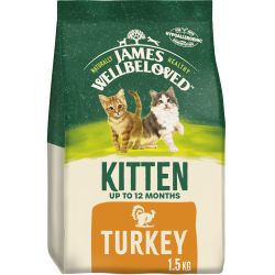 James Wellbeloved Cat Turkey & Rice Kitten 1.5kg