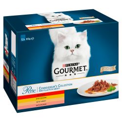 Gourmet Pearl Pouch Connoisseurs 12Pk 85g