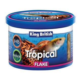 King British Tropical Fish Flake 55g