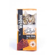 Webbox Delight Tasty Cat Sticks Turkey/Lamb 6Stk