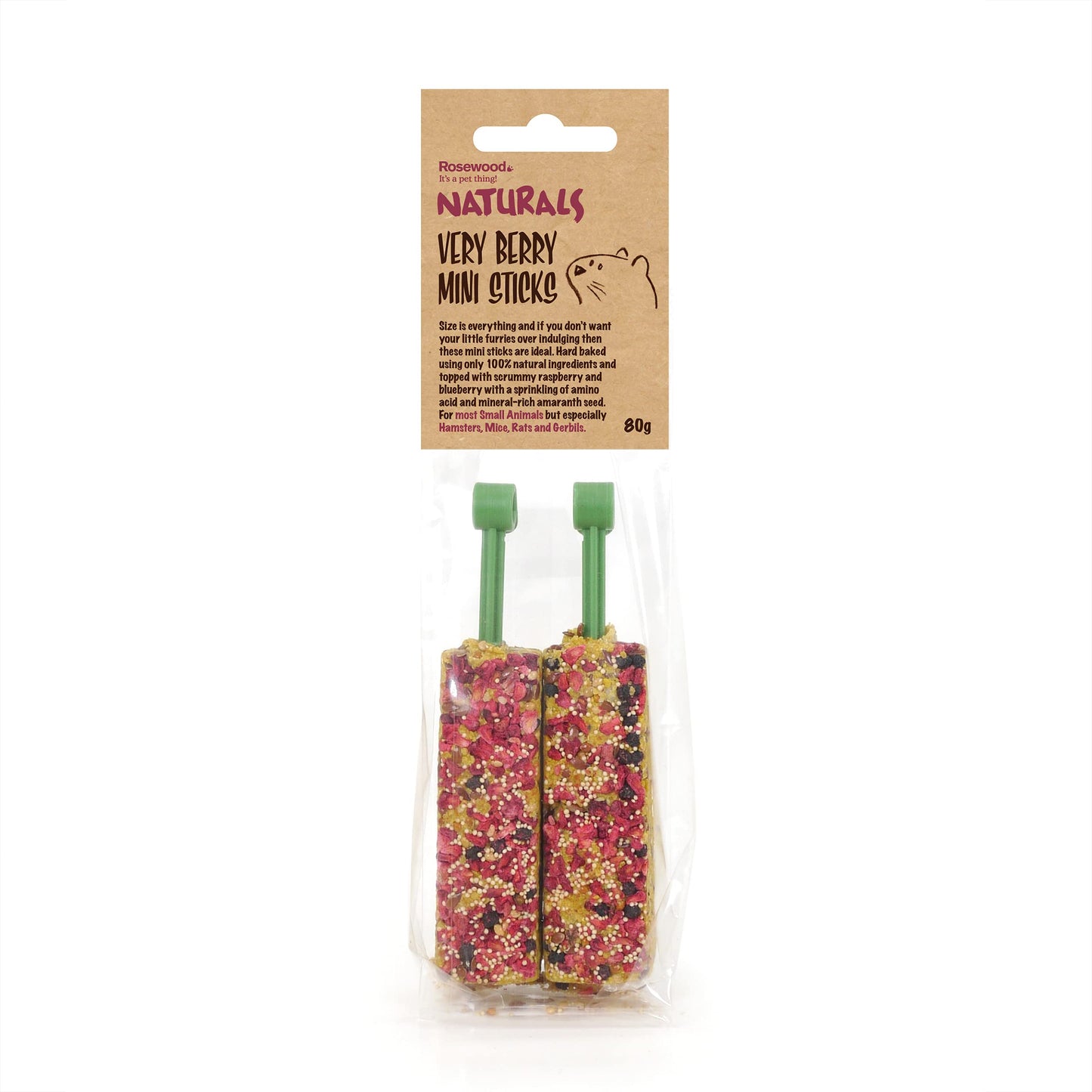 Very Berry Mini Sticks 2pc