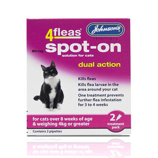 Johnson's 4Fleas Spot On Cat 80mg