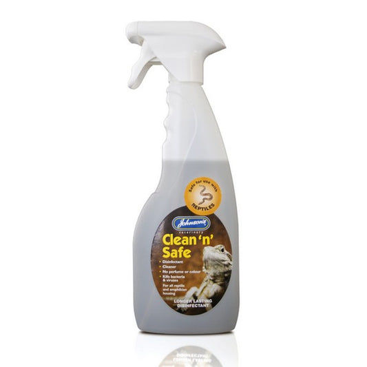 JVP Clean N Safe Reptile Spray 500ml