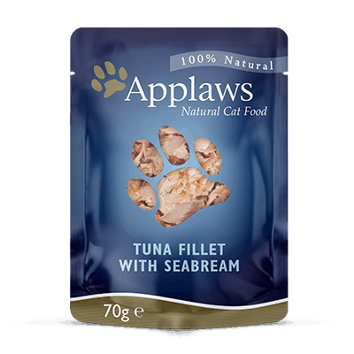 Applaws Cat Pouch Tuna Fillet With Seabream 70g
