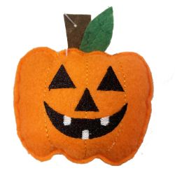 Happy Pet Halloween Pumpkin Cat Toy, 8cm