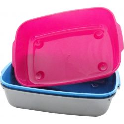 Clean 'N' Tidy Cat Litter Tray Blue Berry 37cm