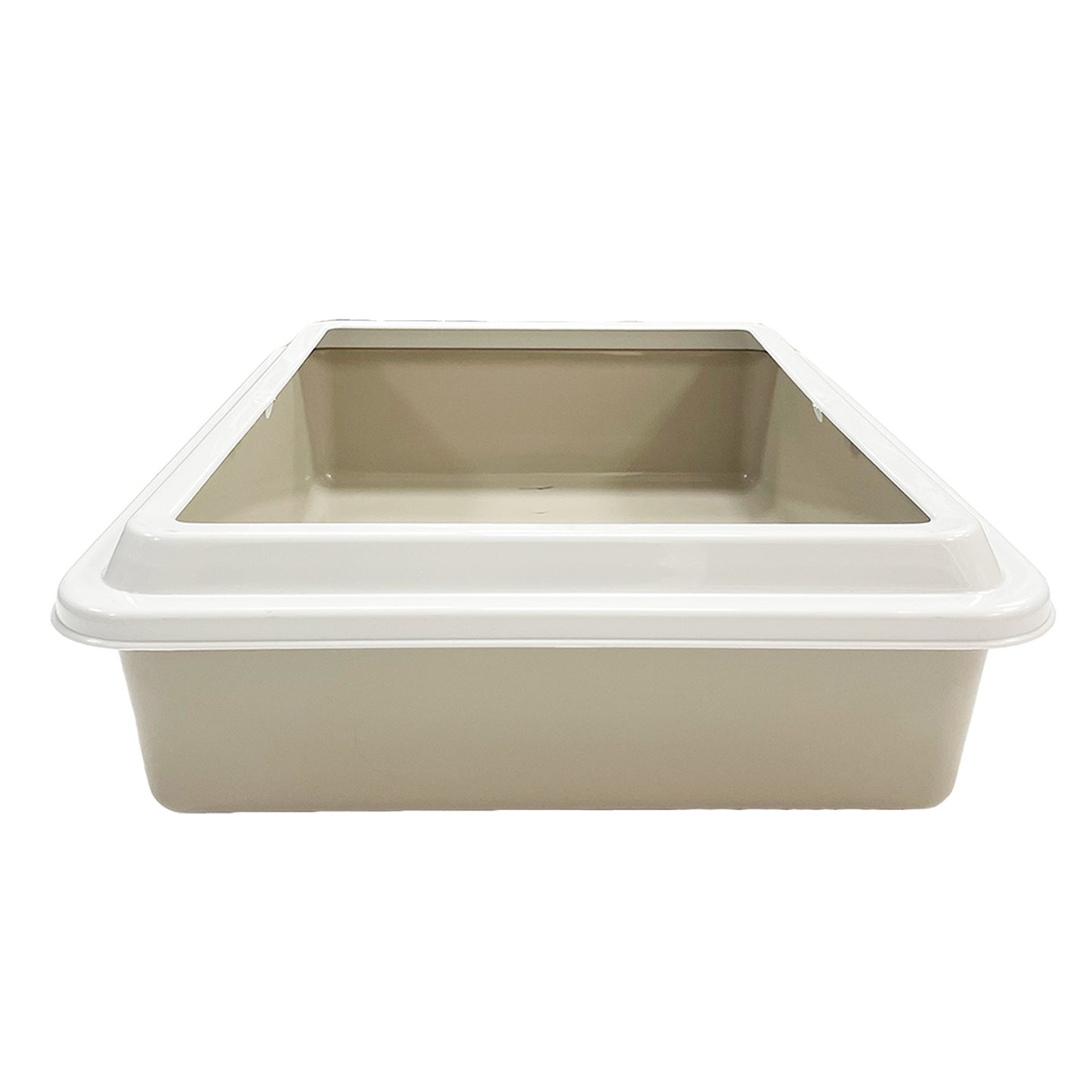 Happy Pet Cat Litter Tray X-Large Mocha 54x40x14cm