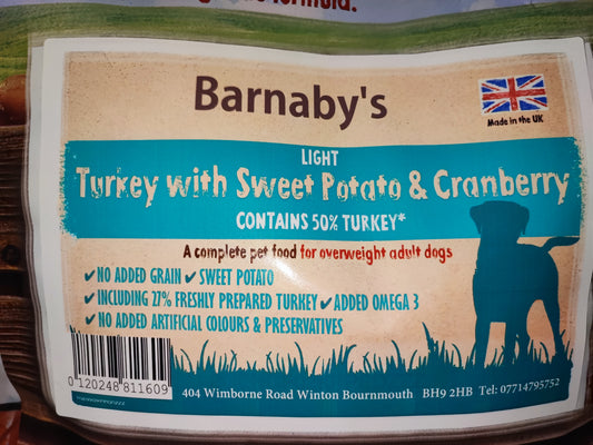 Barnabys Light Turkey 2kg