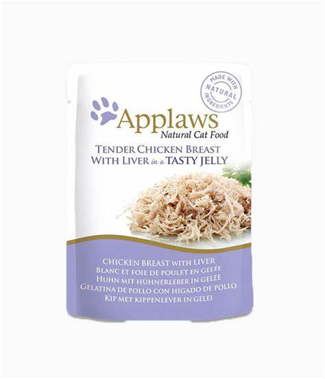 Applaws Cat Pouch Chicken With Liver In Jelly 70g