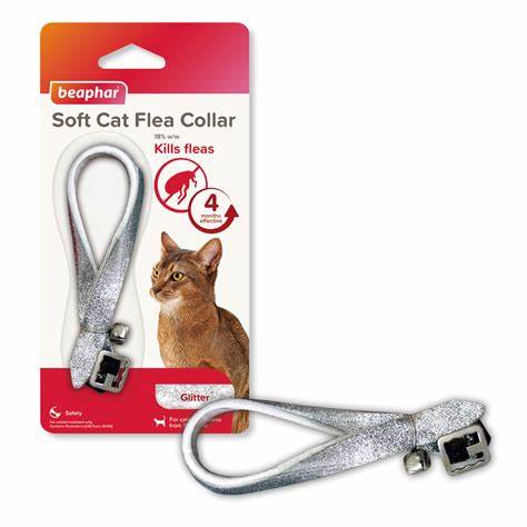 Beaphar Soft Cat Flea Collar with Glitter Finish