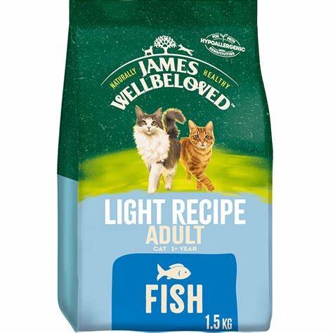 James Wellbeloved Cat Light Fish & Rice 1.5kg