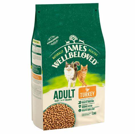 James Wellbeloved Cat Turkey & Rice 1.5kg