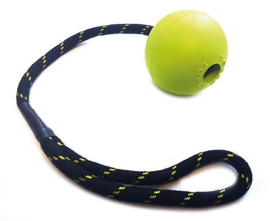 Tough Toys Studded Rope Ball 2" Floater