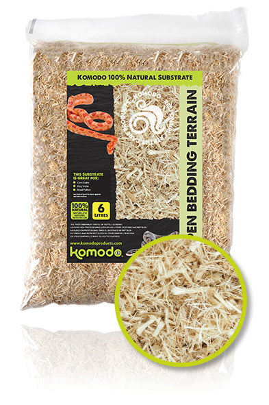 Komodo Aspen Bedding Terrain 6L