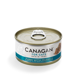 Canagan Cat Can Tuna With Mussels 75g