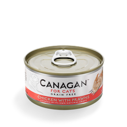 Canagan Cat Can Chicken With Prawns 75g