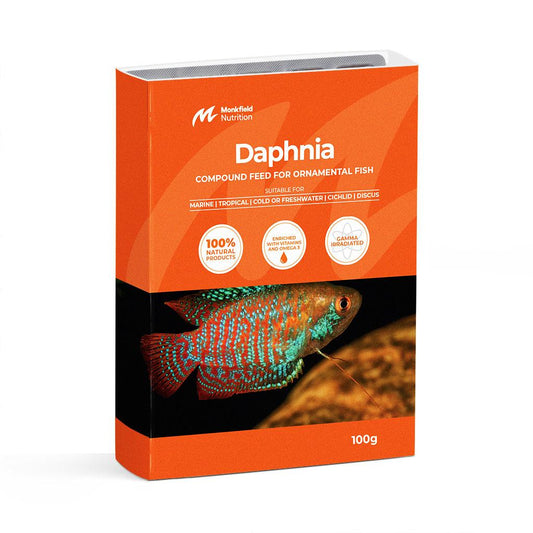 Monkfield Daphnia 100g Pack, 30 Cubes