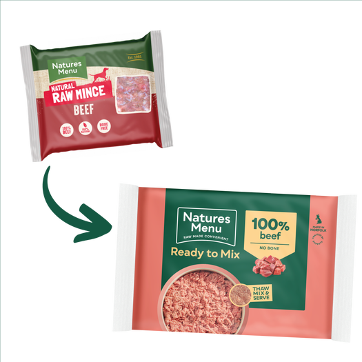 Natures Menu Block - 100% Beef 400g