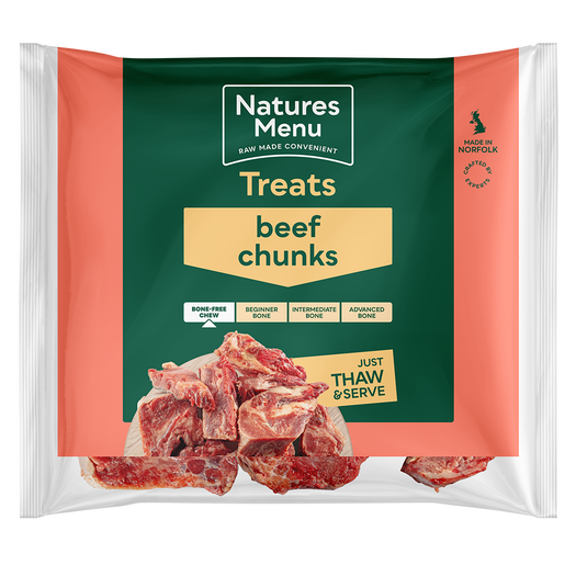 Natures Menu Beef Chunks 1kg