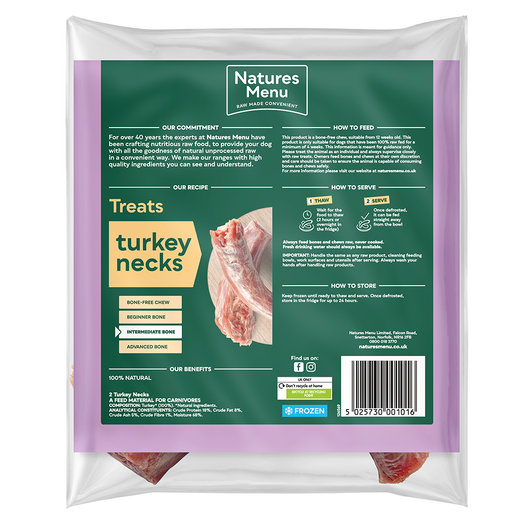 Natures Menu Turkey Necks