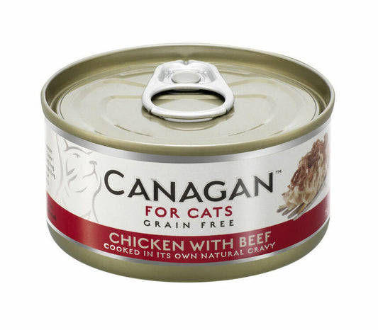 Canagan Cat Can Chicken With Beef 75g