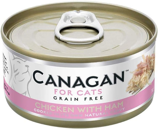 Canagan Cat Can Chicken With Ham 75g