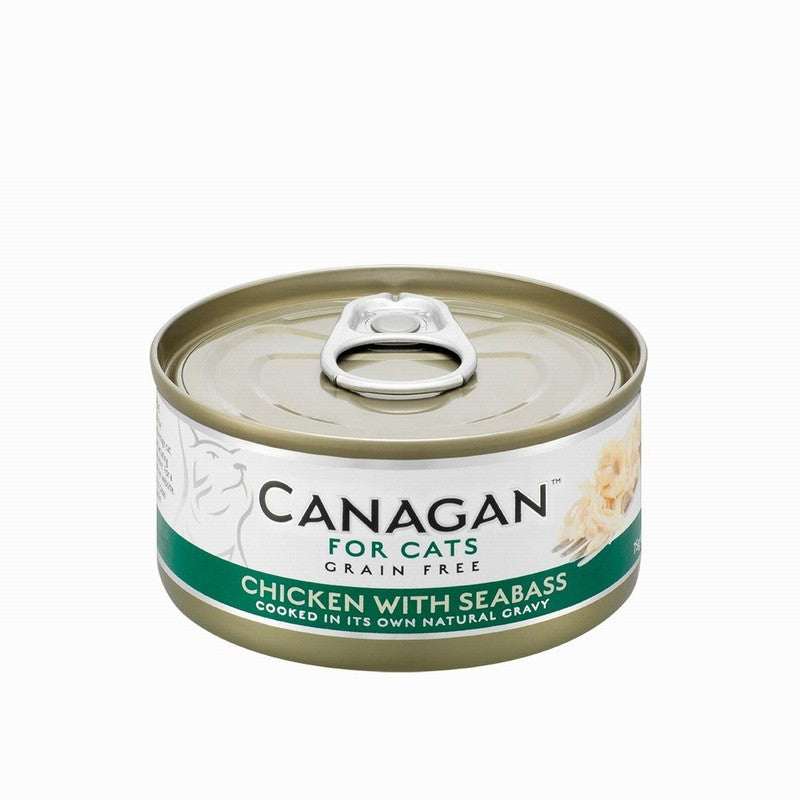 Canagan Cat Can Chicken With Seabass 75g