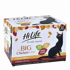 HiLife it's only natural - The Big Chicken One 32 x 70g Multipack,