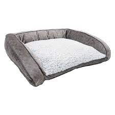 40 Winks Bedding - Grey Luxury Plush Sofa 74cm
