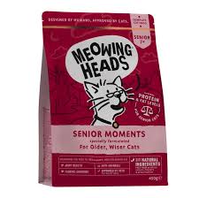 Meowing Heads Senior Moments 450g