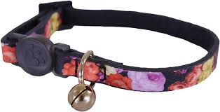 Rosewood Designer Cat Collars Floral Print