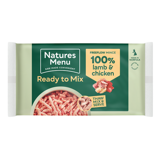 Natures Menu Free Flow - 100% Chicken & Lamb 2Kg