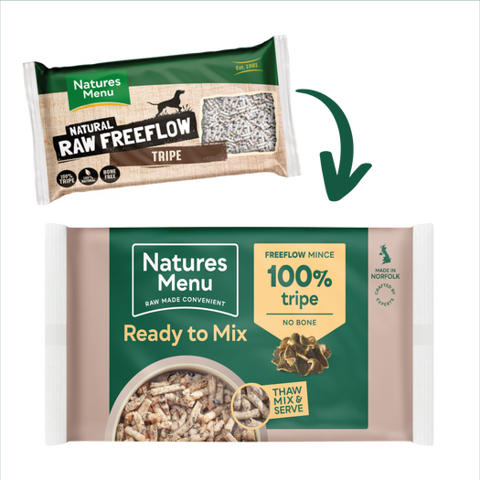 Natures Menu Free Flow - 100% Tripe 2Kg